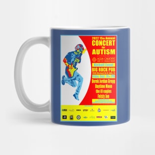 2022 15th Annual Concert for Autism Big Rock Pub Kick-Off Event T-shirt Mug